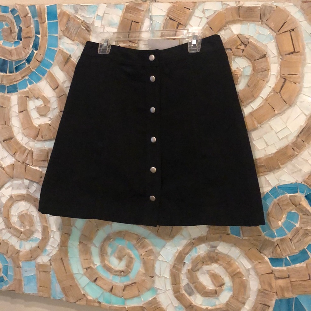 NWT Divided Suede Skirt size 6